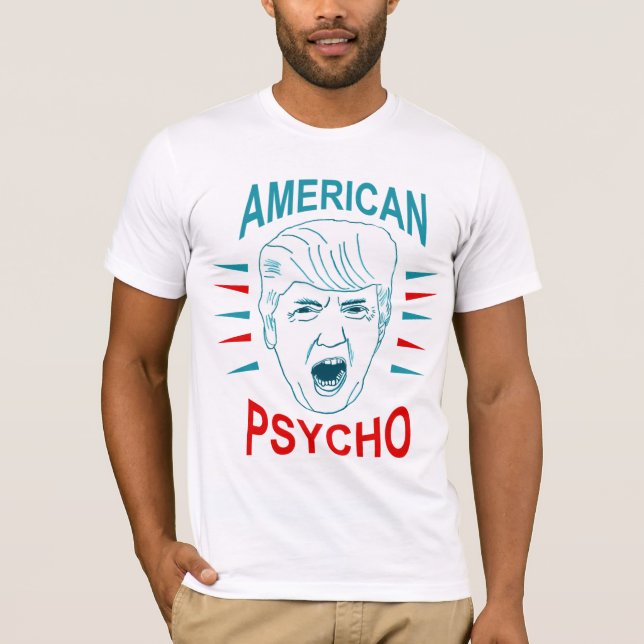 Amerikanischer psychischer T - Shirt des Trumpfes (Vorderseite)