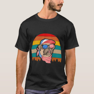 Amerikanischer Pug 147 T-Shirt