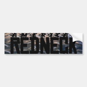 Amerikanischer Redneck Autoaufkleber