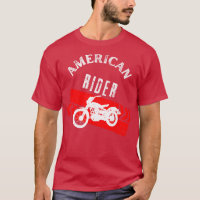 Amerikanischer Reiter Motorrad Vintage Biker