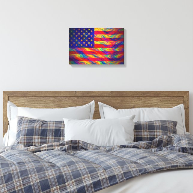 Amerikanischer Ruhm  Leinwanddruck (Insitu (Schlafzimmer))