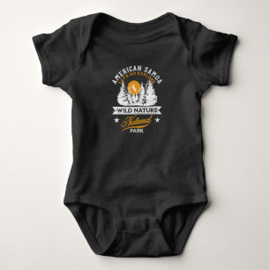 Amerikanischer Samoa-Nationalpark Baby Strampler