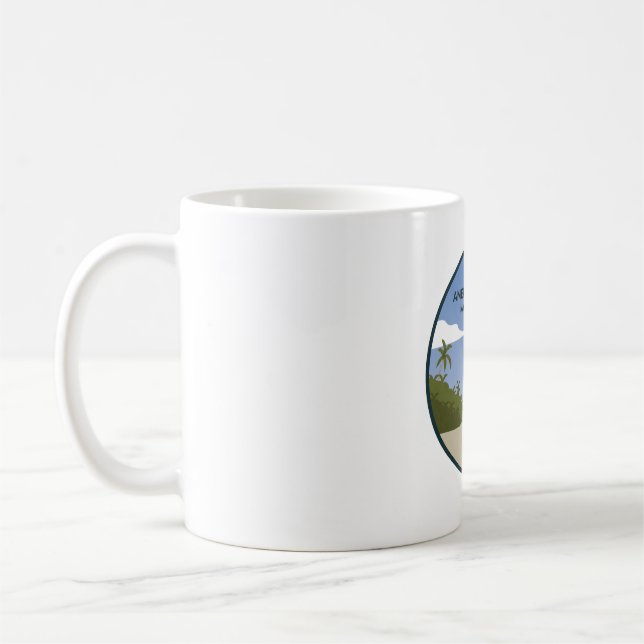 Amerikanischer Samoa-Nationalpark Kaffeetasse (Links)