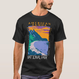 Amerikanischer Samoa-Nationalpark Ofu Strand gestö T-Shirt