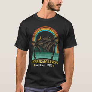 Amerikanischer Samoa-Nationalpark Vintage 70er-Ber T-Shirt