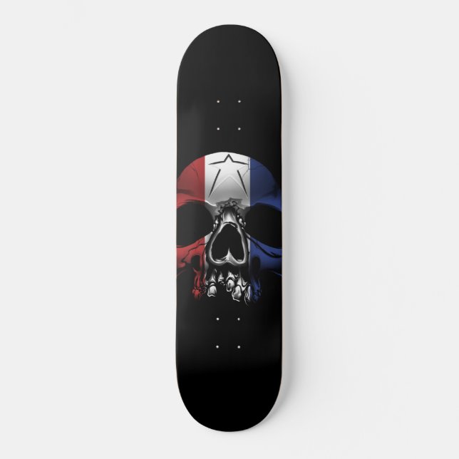 Amerikanischer Schädel Skateboard (Vorderseite)
