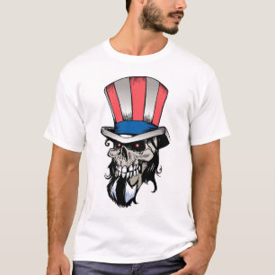Amerikanischer Schädel T-Shirt