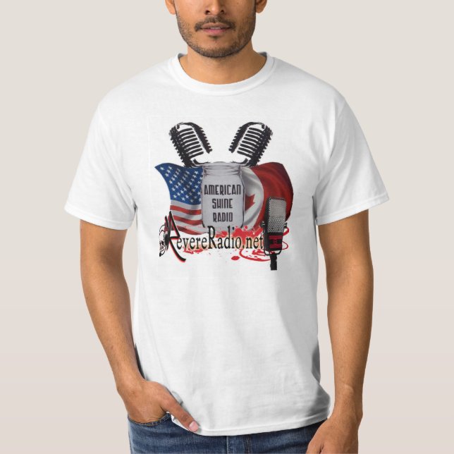 Amerikanischer Shine-Doppeltesmic-T - Shirt (Vorderseite)