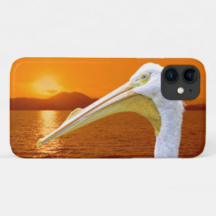 Amerikanischer Sonnenuntergang auf dem Weißen Peli Case-Mate iPhone Hülle