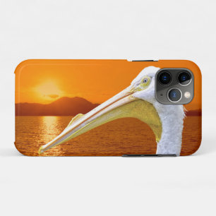 Amerikanischer Sonnenuntergang auf dem Weißen Peli Case-Mate iPhone Hülle