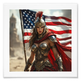 Amerikanischer Spartaner Fotodruck