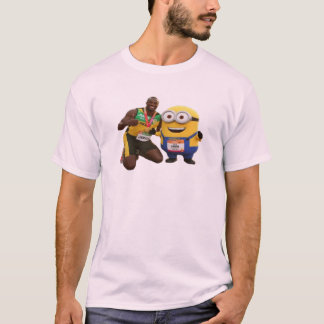 amerikanischer Sprinter & gelber Sidekick T-Shirt