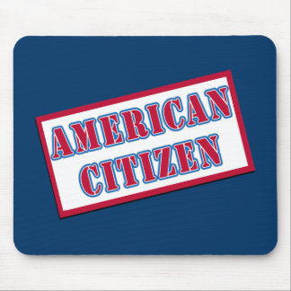 Amerikanischer Staatsbürger Mousepad
