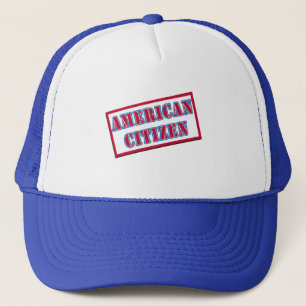 Amerikanischer Staatsbürger Truckerkappe