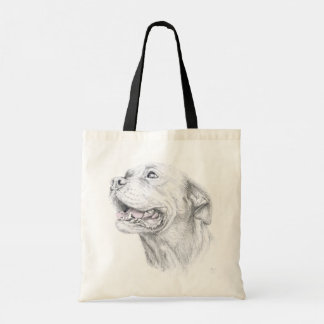 Amerikanischer Staffordshire Lab Boxer Art Tote Ba Tragetasche