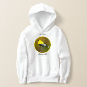Amerikanischer Stieglitz - Originalfotografie Hoodie