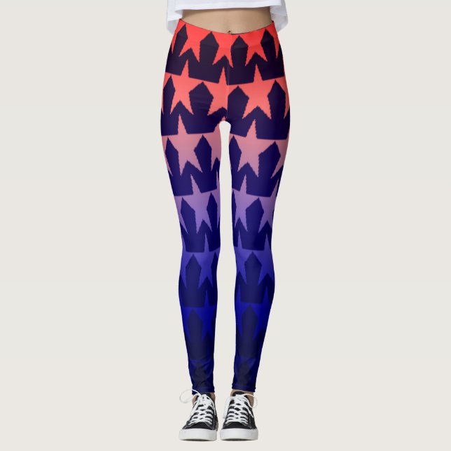 Amerikanischer Stil - ART Leggings (Vorderseite)
