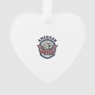 Amerikanischer Stolz Adler Vintage Patriotisches D Ornament