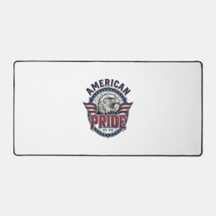 Amerikanischer Stolz Adler Vintage Patriotisches D Schreibtischunterlage