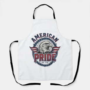 Amerikanischer Stolz Adler Vintage Patriotisches D Schürze