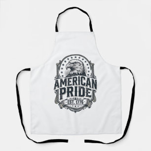 Amerikanischer Stolz Adler Vintage Patriotisches S Schürze