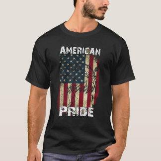 Amerikanischer Stolz Flag T Shirt Veterans Day