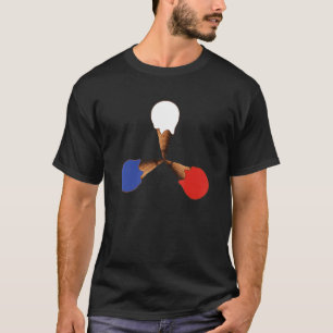 Amerikanischer Stolz Kegel 4. Juli USA Patriotisch T-Shirt