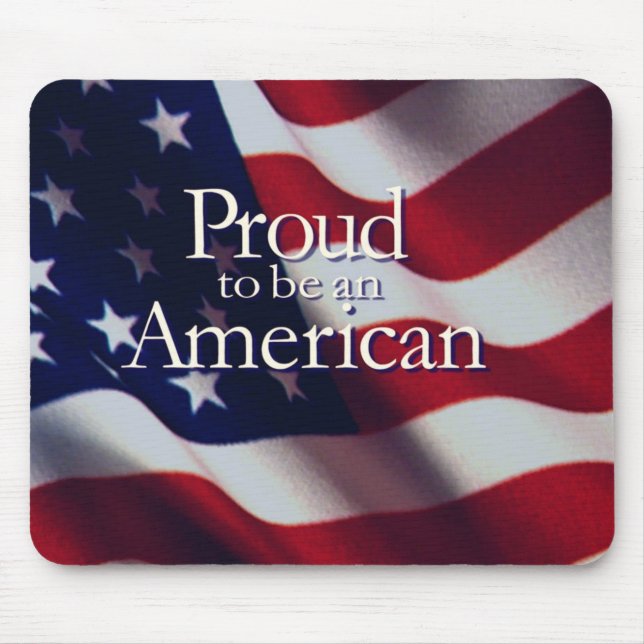 AMERIKANISCHER STOLZ MOUSEPAD (Vorne)