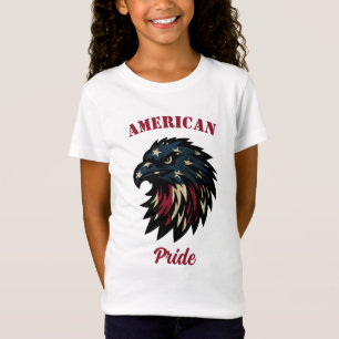 Amerikanischer Stolz, Patriotischer Weißer Adler T-Shirt