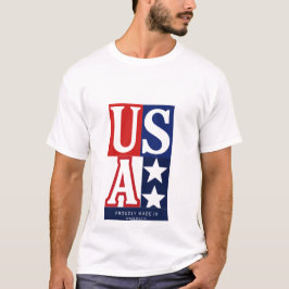 Amerikanischer Stolz: Stolz in Amerika hergestellt T-Shirt