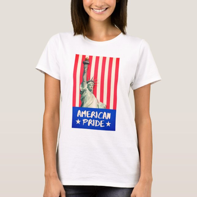 amerikanischer Stolz T-Shirt (Vorderseite)
