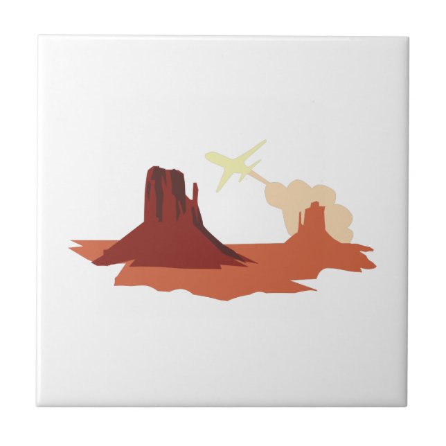 Amerikanischer Südwesten Fliese (Vorderseite)