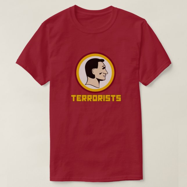 Amerikanischer Terrorismus T-Shirt (Design vorne)