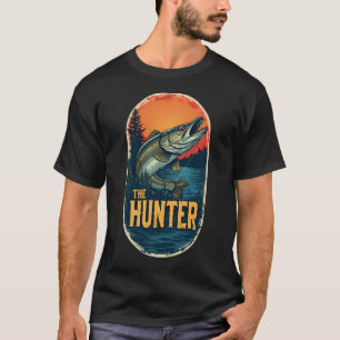 Amerikanischer Thunfisch Sterne und Streifen T-Shirt