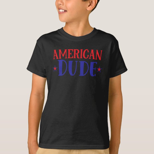 amerikanischer Typ T-Shirt (Vorderseite)