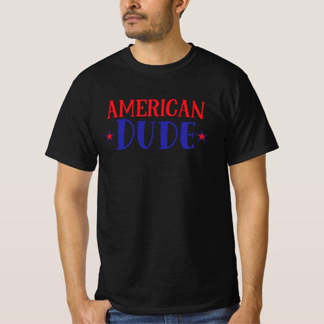 amerikanischer Typ T-Shirt (Vorderseite)