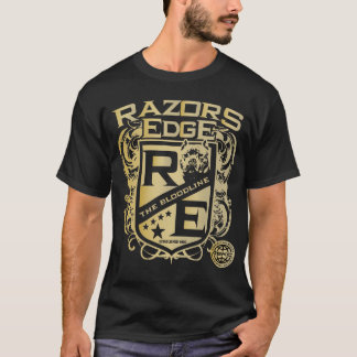 Amerikanischer Tyrann-Rasiermesser-Rand-T - Shirt
