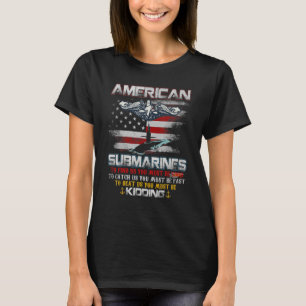 Amerikanischer U-Boot-Veteran für ein Veteran-U-Bo T-Shirt