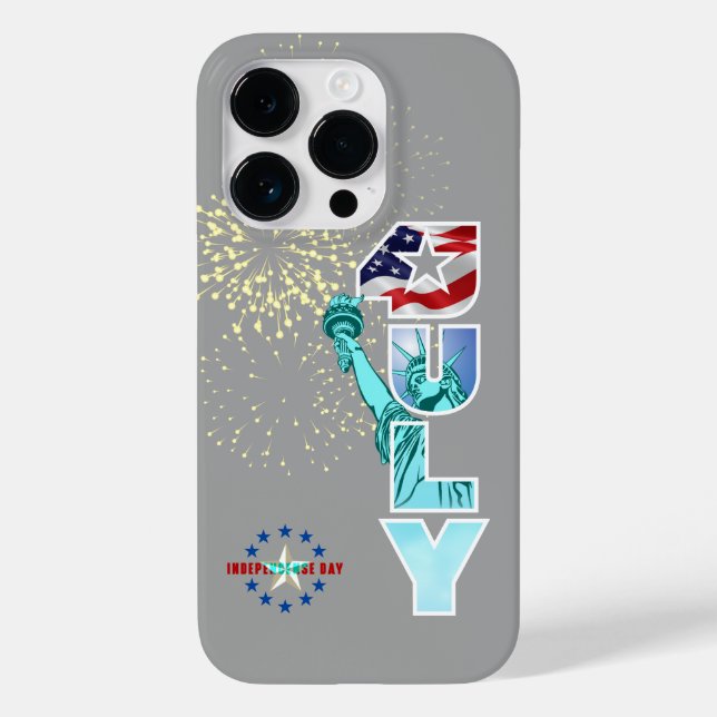 Amerikanischer Unabhängigkeitstag | Case-Mate iPhone Hülle (Rückseite)