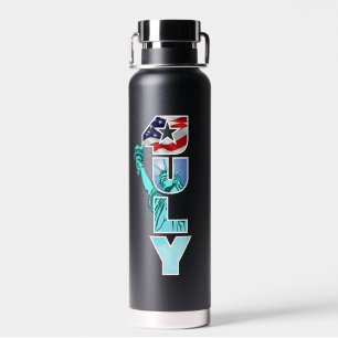 Amerikanischer Unabhängigkeitstag   Dehn Kupfer-Va Trinkflasche