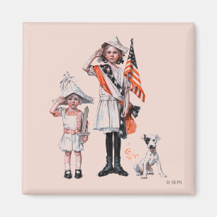 Amerikanischer Unabhängigkeitstag Magnet