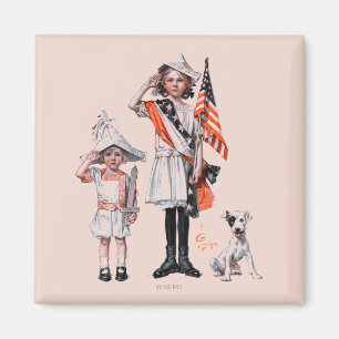 Amerikanischer Unabhängigkeitstag Magnet