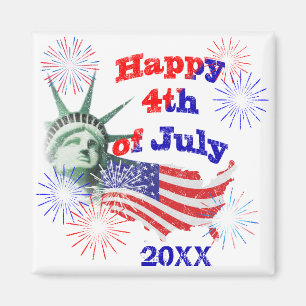 Amerikanischer Unabhängigkeitstag Magnet