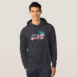 Amerikanischer Unabhängigkeitstag Männer Hoodie