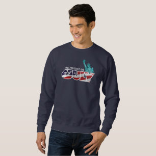 Amerikanischer Unabhängigkeitstag   Männer Sweatshirt