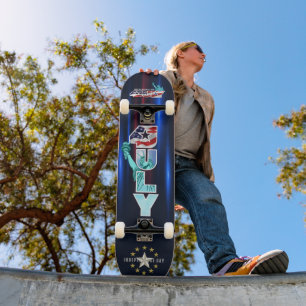 Amerikanischer Unabhängigkeitstag Skateboard