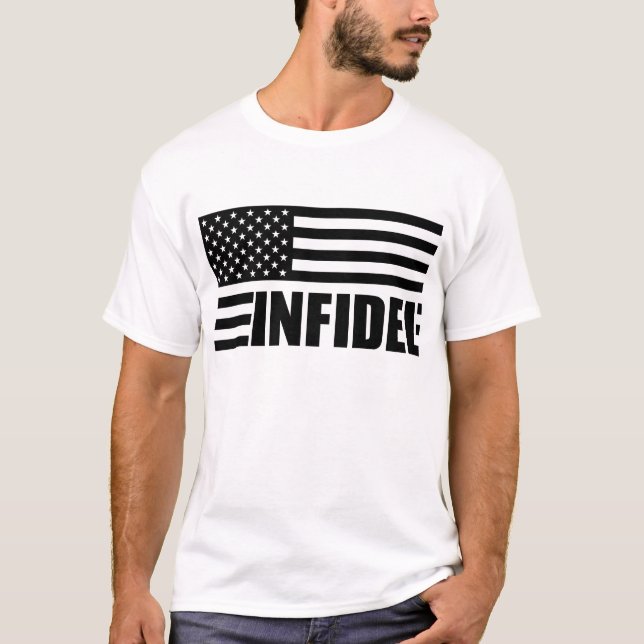 Amerikanischer Ungläubiger T-Shirt (Vorderseite)