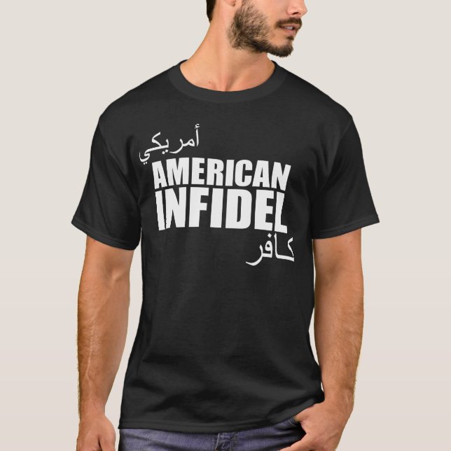Amerikanischer Ungläubiger T-Shirt (Vorderseite)