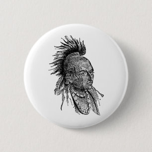 Amerikanischer Ureinwohner Button