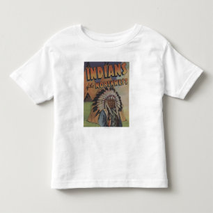 Amerikanischer Ureinwohner des Nordwestens - Kleinkind T-shirt